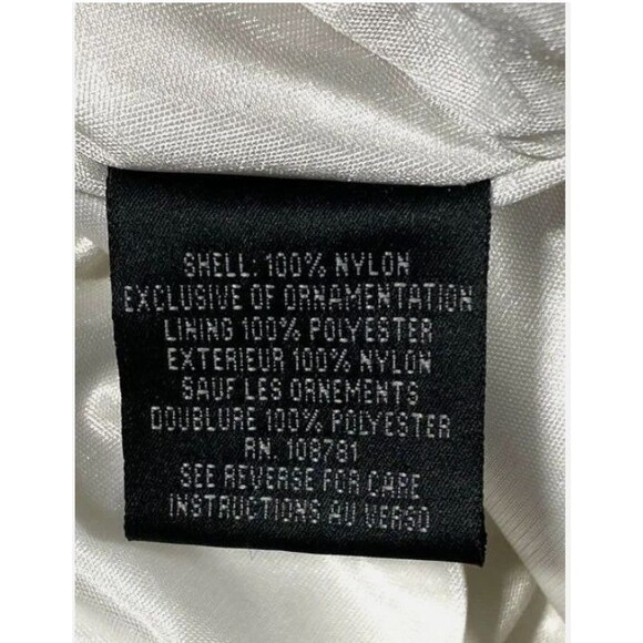 Aidan Mattox Women Ivory Sequin Beaded Dress Size 4 NWT - Picture 5 of 7